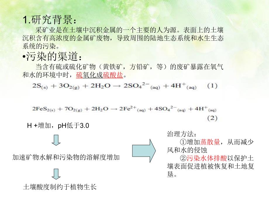 和无机废弃物对硫磺矿区土壤修复的影响.ppt_第3页