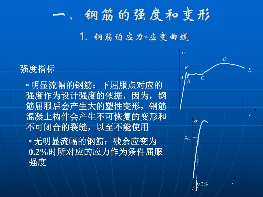 建筑结构与选型教学PPT钢筋和混凝土材料的力学性能.ppt_第3页