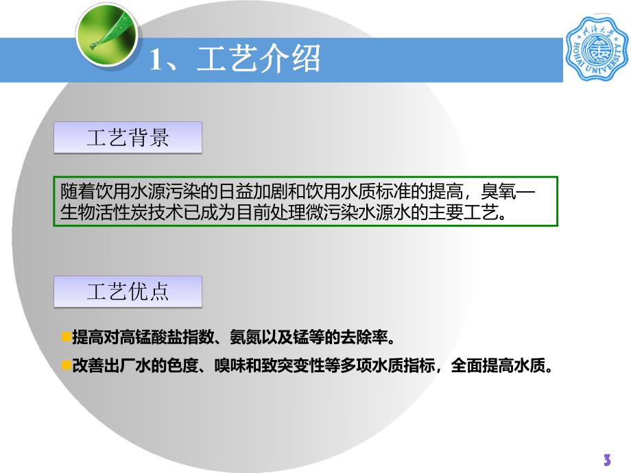 臭氧活性炭技术在饮用水处理中存在的主要问题.ppt_第3页