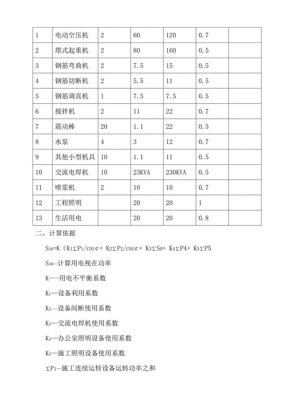 奥运车站、熊猫环岛车站及奥运车站折返区间临时用电施工组织设计2.doc_第2页