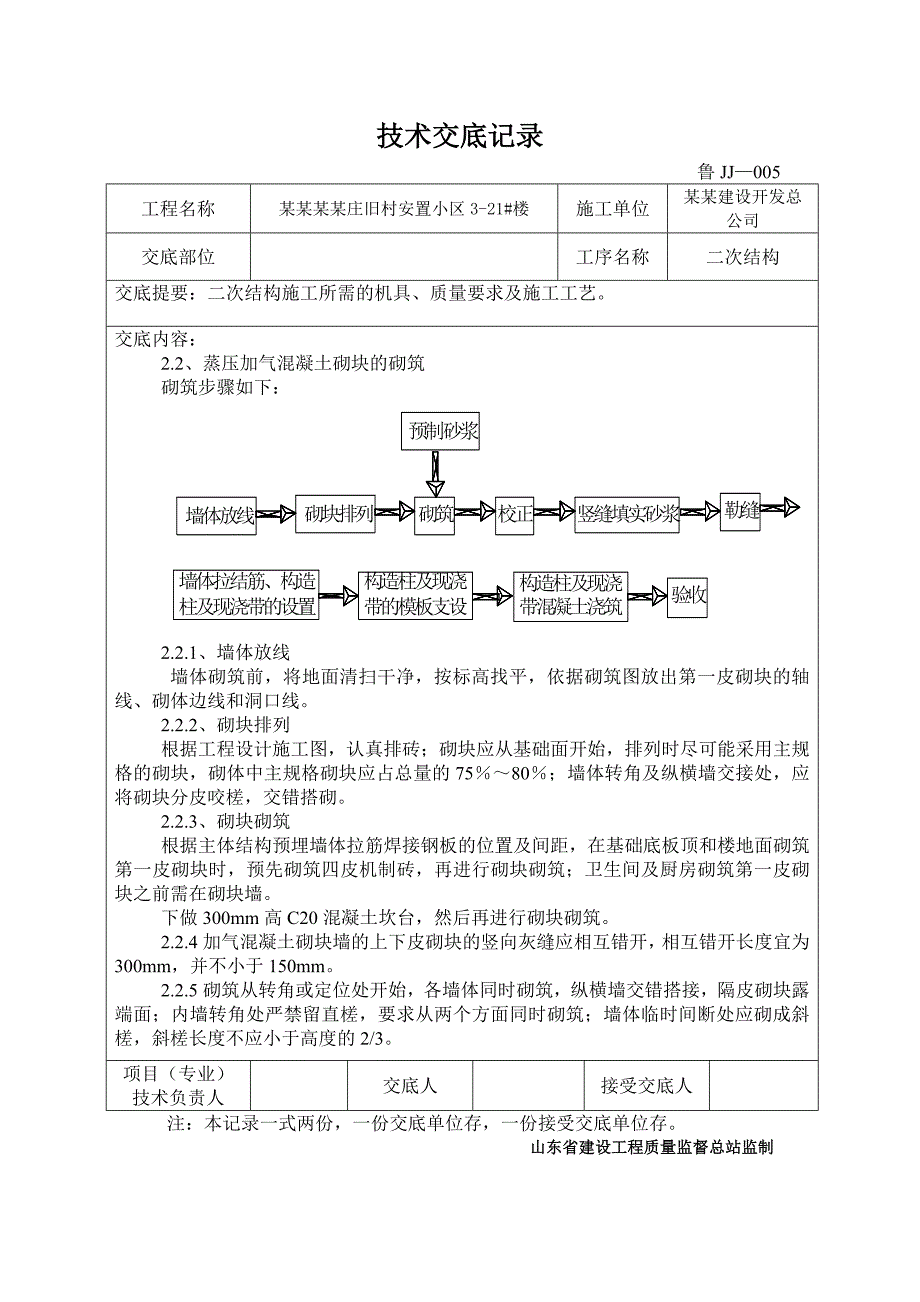 安置小区住宅楼二次结构施工技术交底#济南#多图.doc_第2页