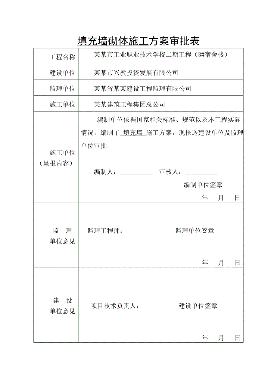 宿舍楼填充墙砌体施工方案#四川.doc_第2页