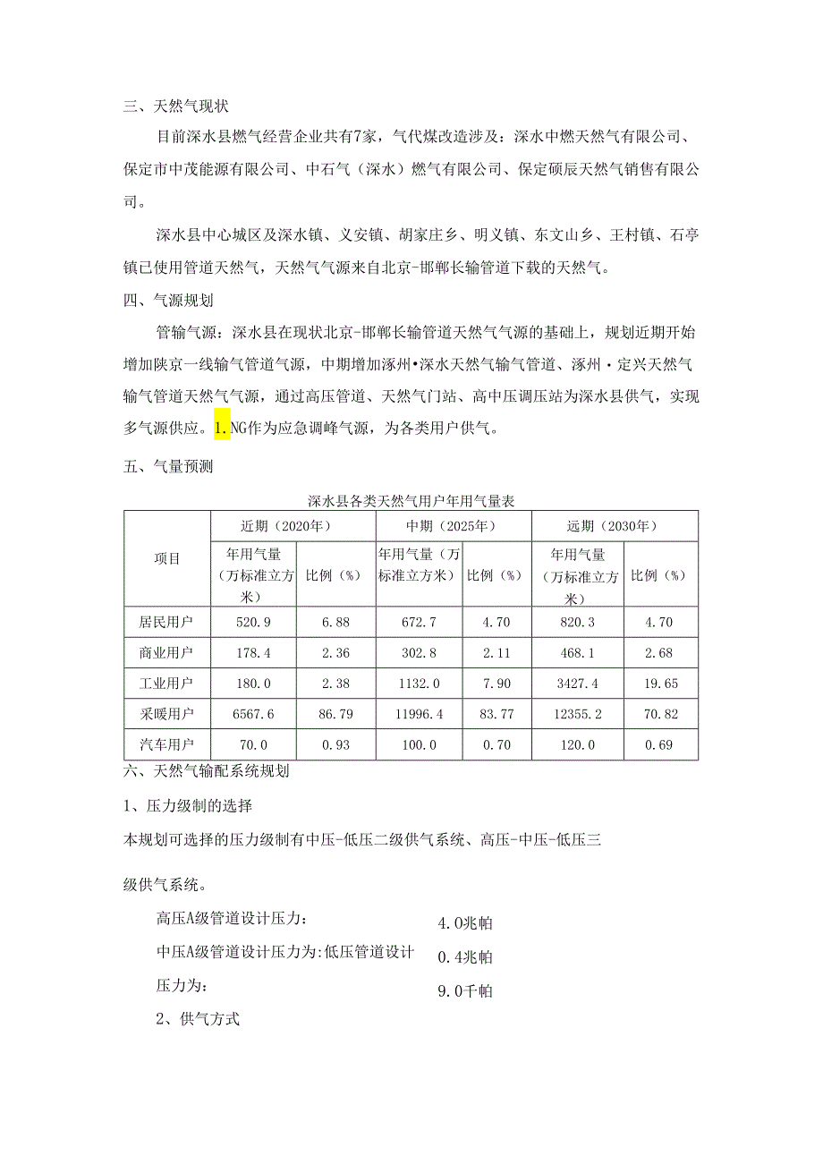 涞水县城乡天然气专项规划（2016-2030）.docx_第2页