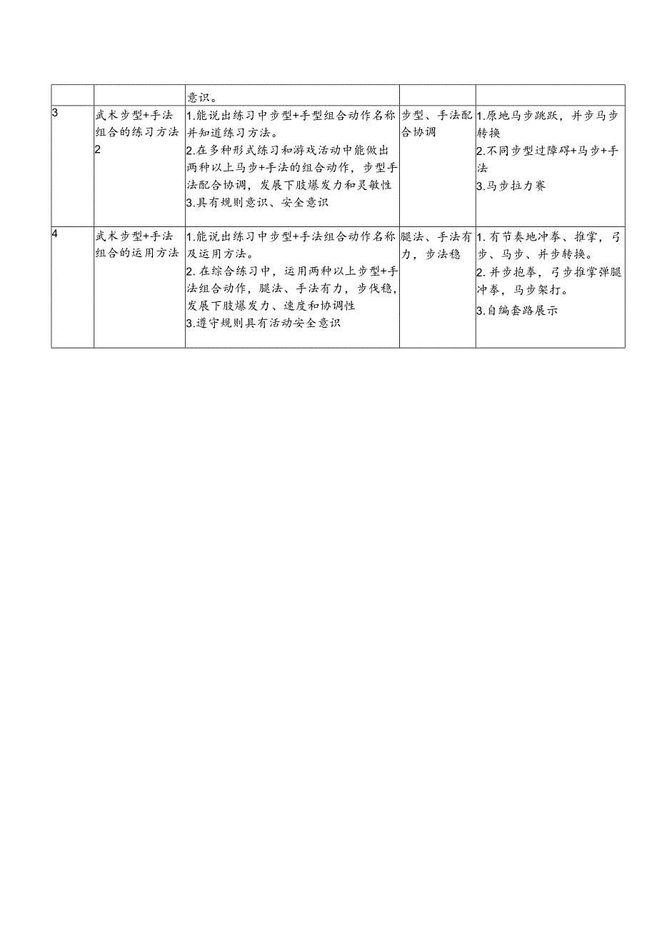 水平二武术单元.docx_第2页