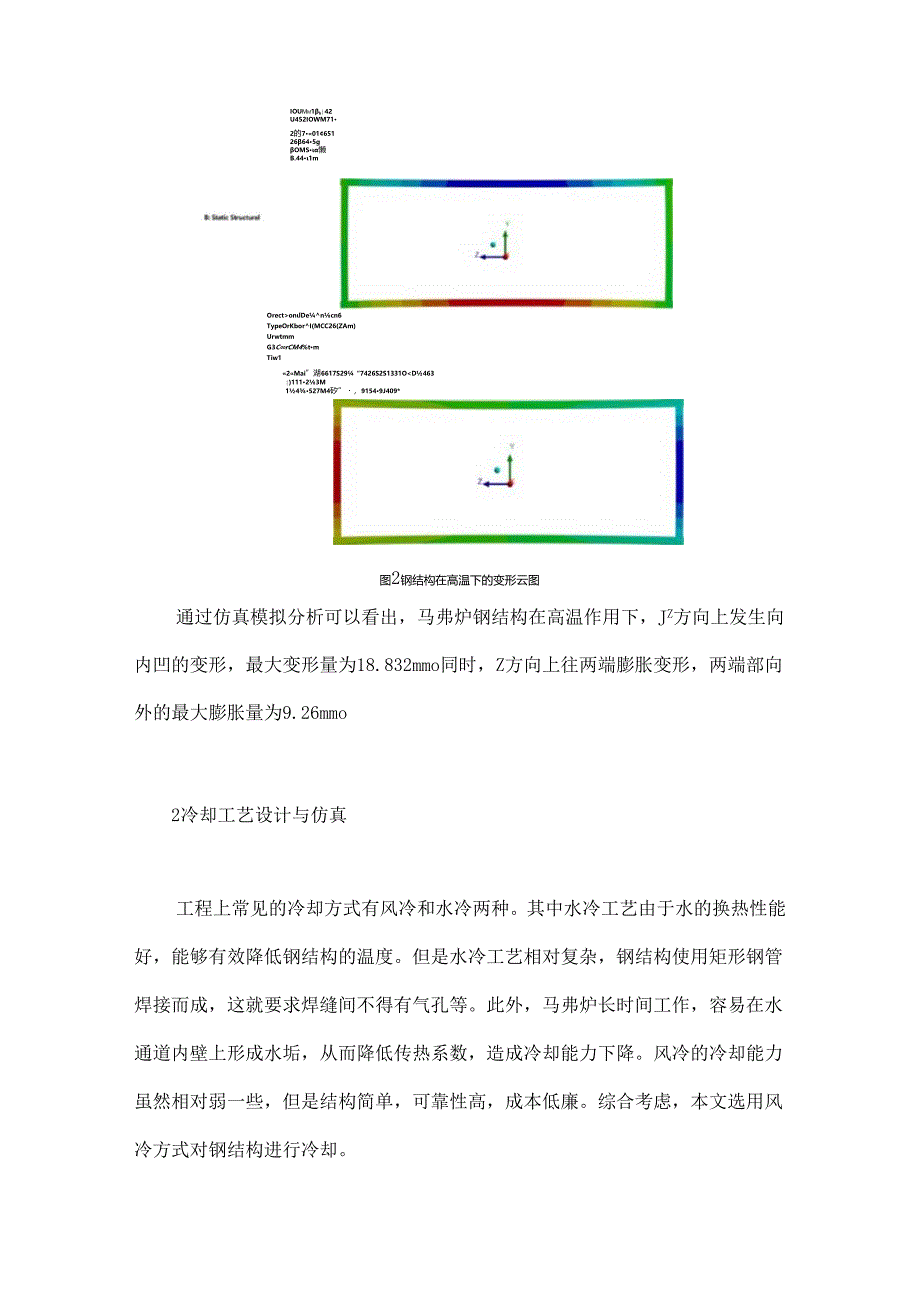 液晶基板玻璃生产用马弗炉钢结构冷却工艺设计与仿真.docx_第3页