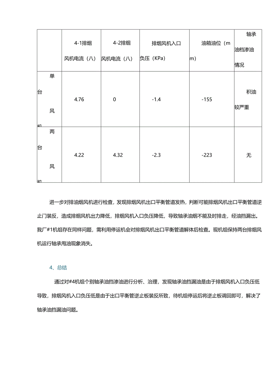 汽轮机轴承油挡甩油的分析与处理.docx_第3页