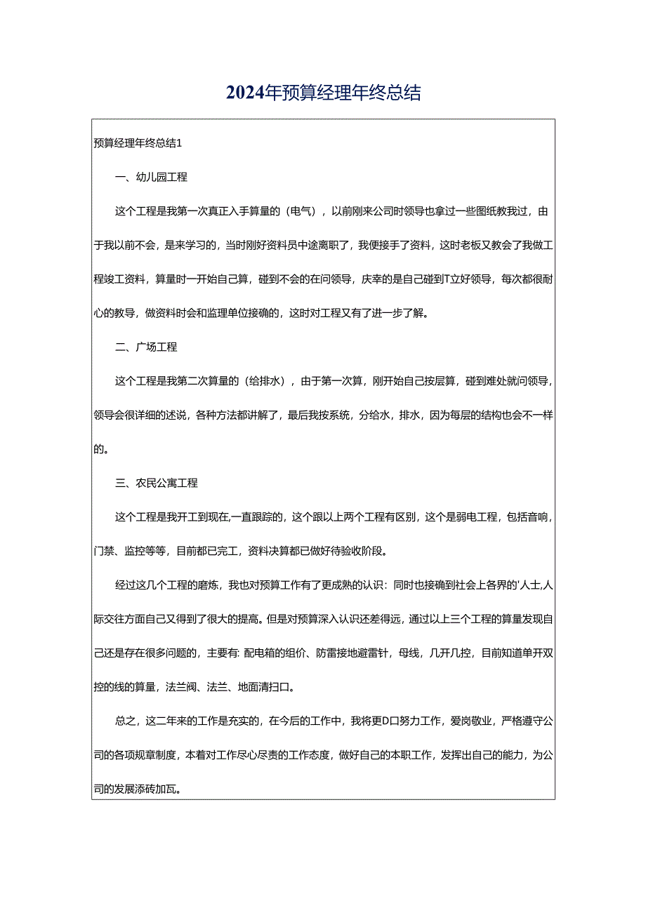 2024年预算经理年终总结.docx_第1页