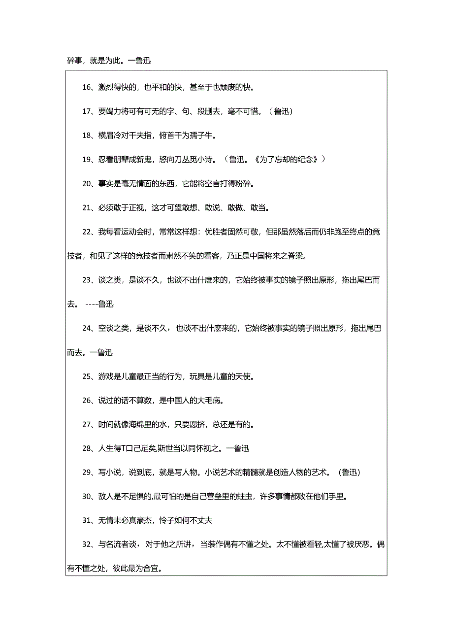 2024年鲁迅谦虚的名言警句.docx_第2页