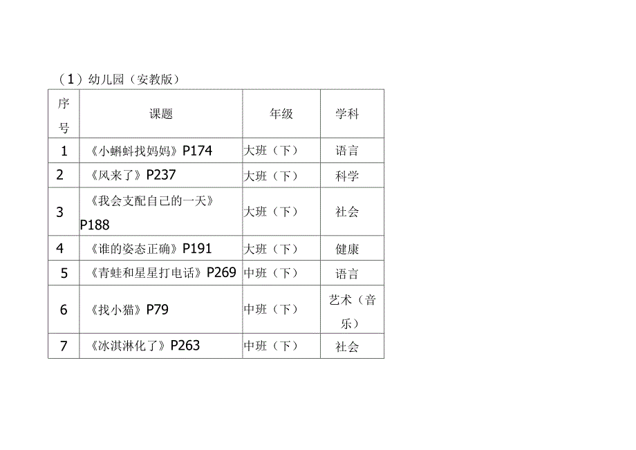 幼儿园(安教版)...docx_第1页