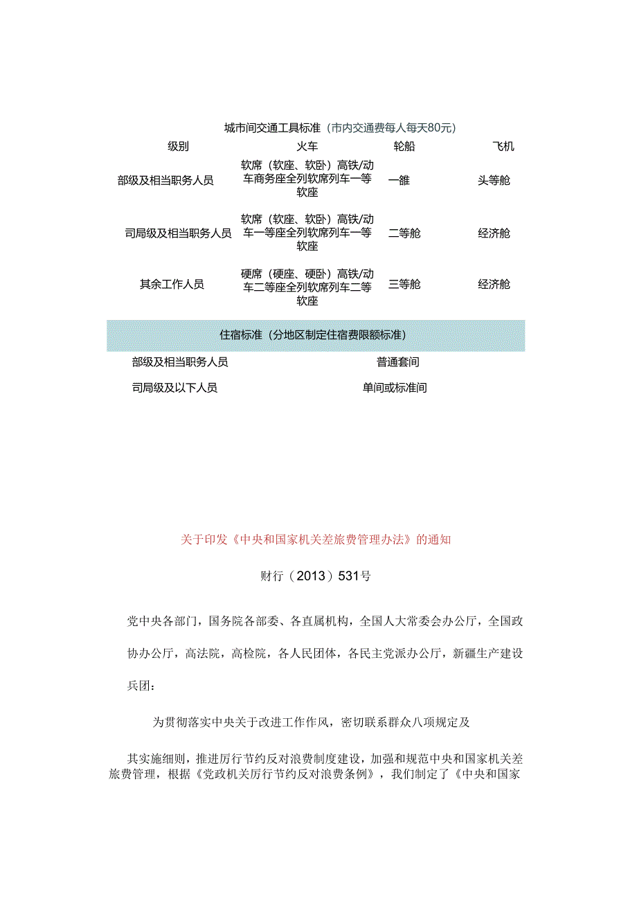 中央和国家机关差旅费管理办法有关问题的解答（附《中央和国家机关差旅费管理办法》全文）.docx_第2页