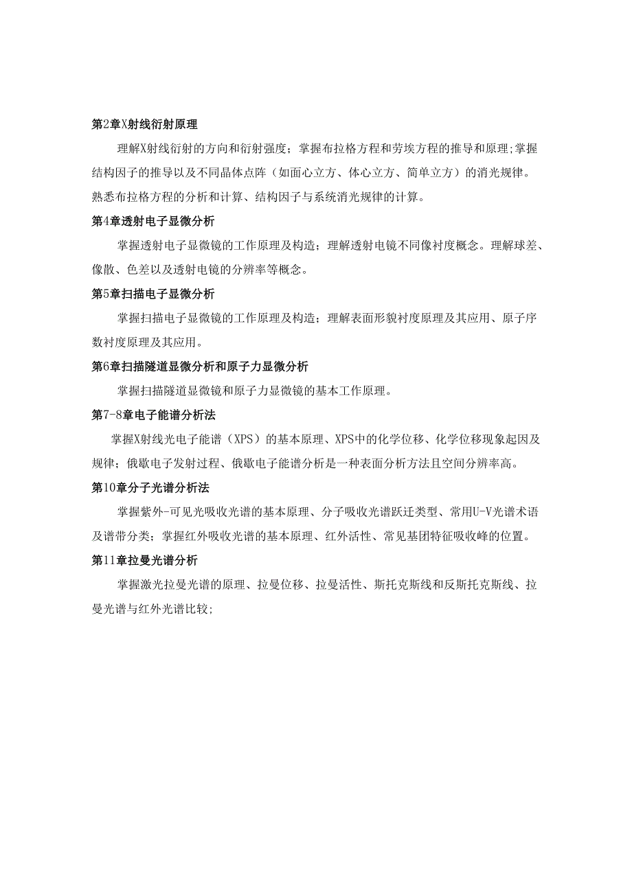 天津理工大学2024年硕士研究生招生考试复试大纲 新能源：《材料综合》复试大纲.docx_第3页