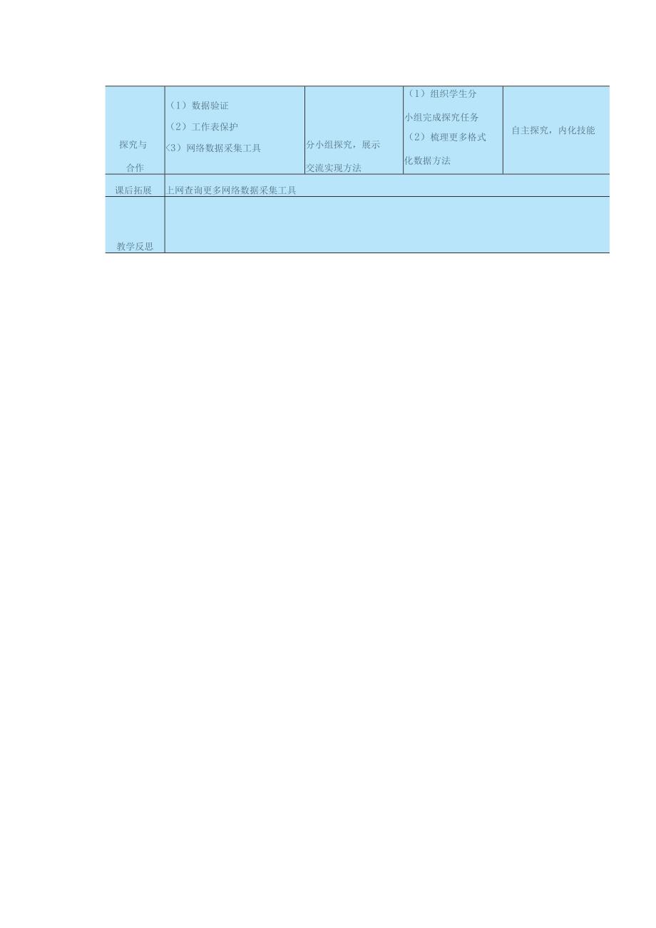 高教版信息技术《4.1采集数据 任务三 格式化数据》教案.docx_第2页