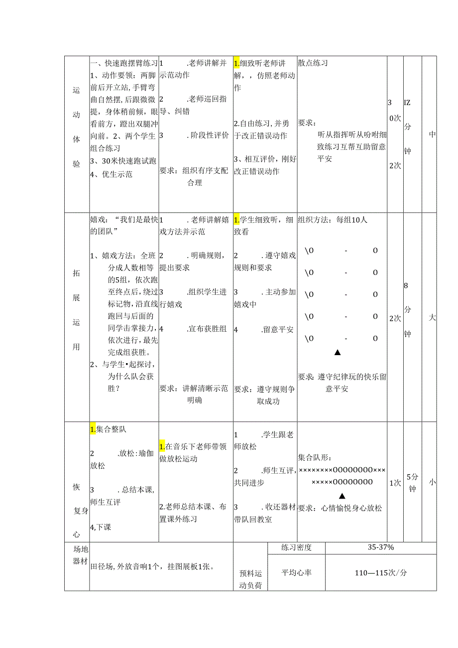 30米快速跑教案.docx_第2页