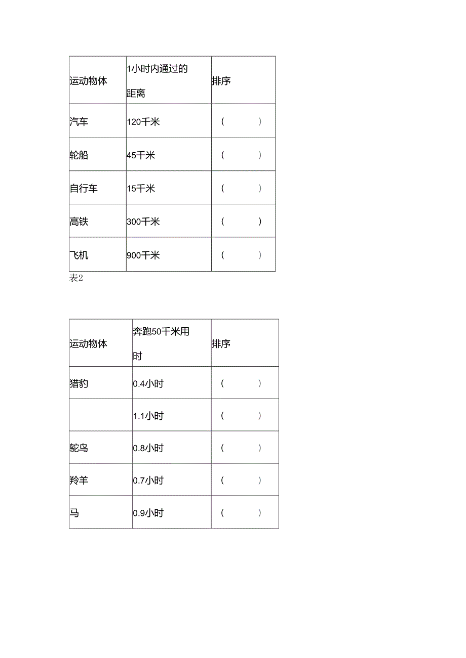 教科版科学三年级下册第一单元《 物体的运动》测试卷含答案（综合卷）.docx_第3页