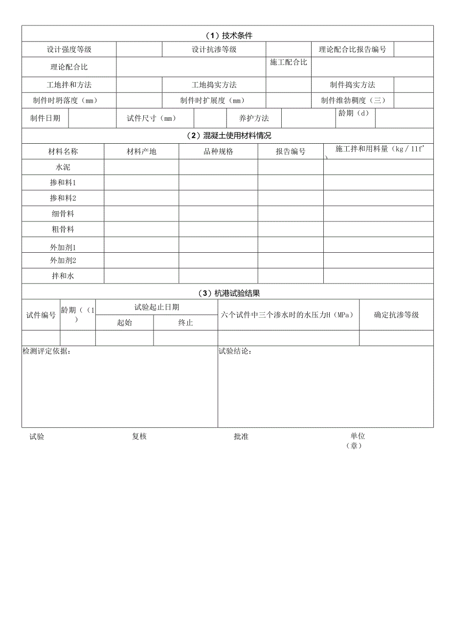 混凝土抗渗性能试验报告.docx_第2页