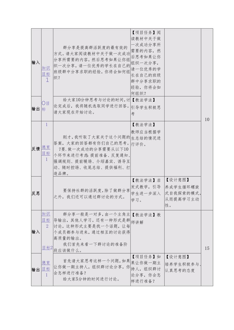 《新媒体营销与运营 （慕课版）》 教案 （38）社群篇（2）如何保持社群的活跃度（1）.docx_第3页