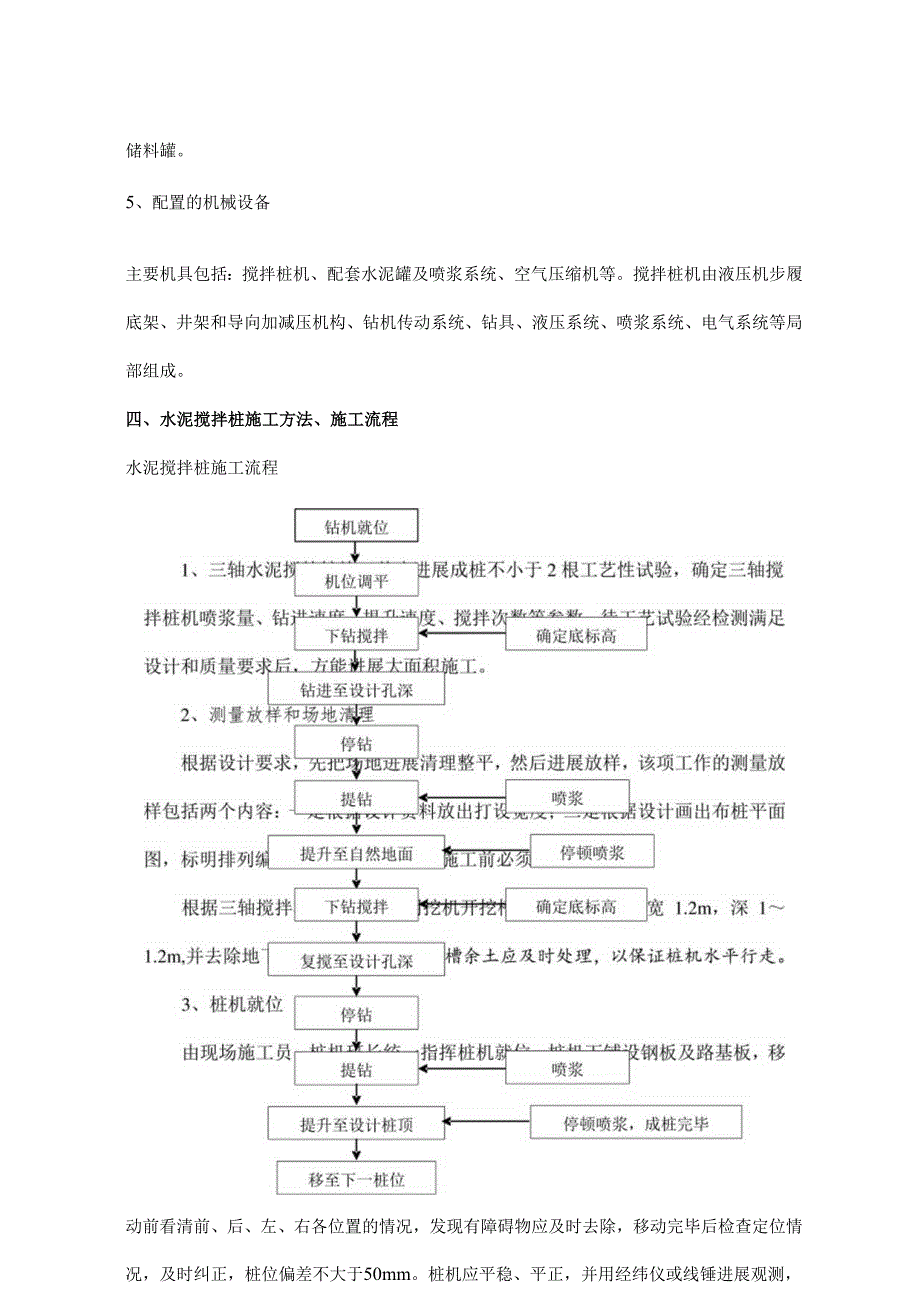 三轴水泥搅拌桩工程作业指导书.docx_第2页