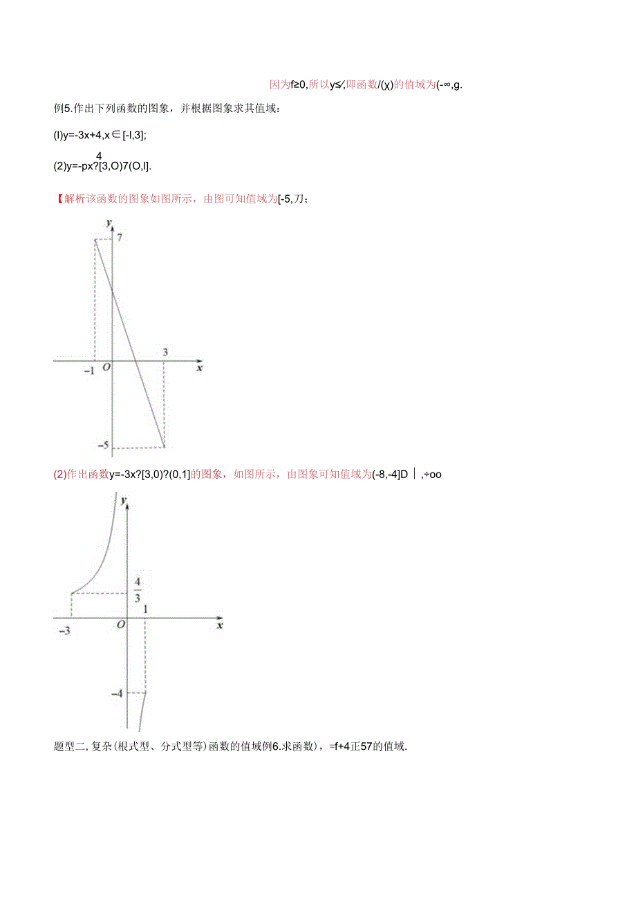 微专题10 求函数的值域问题 （解析版）.docx_第3页