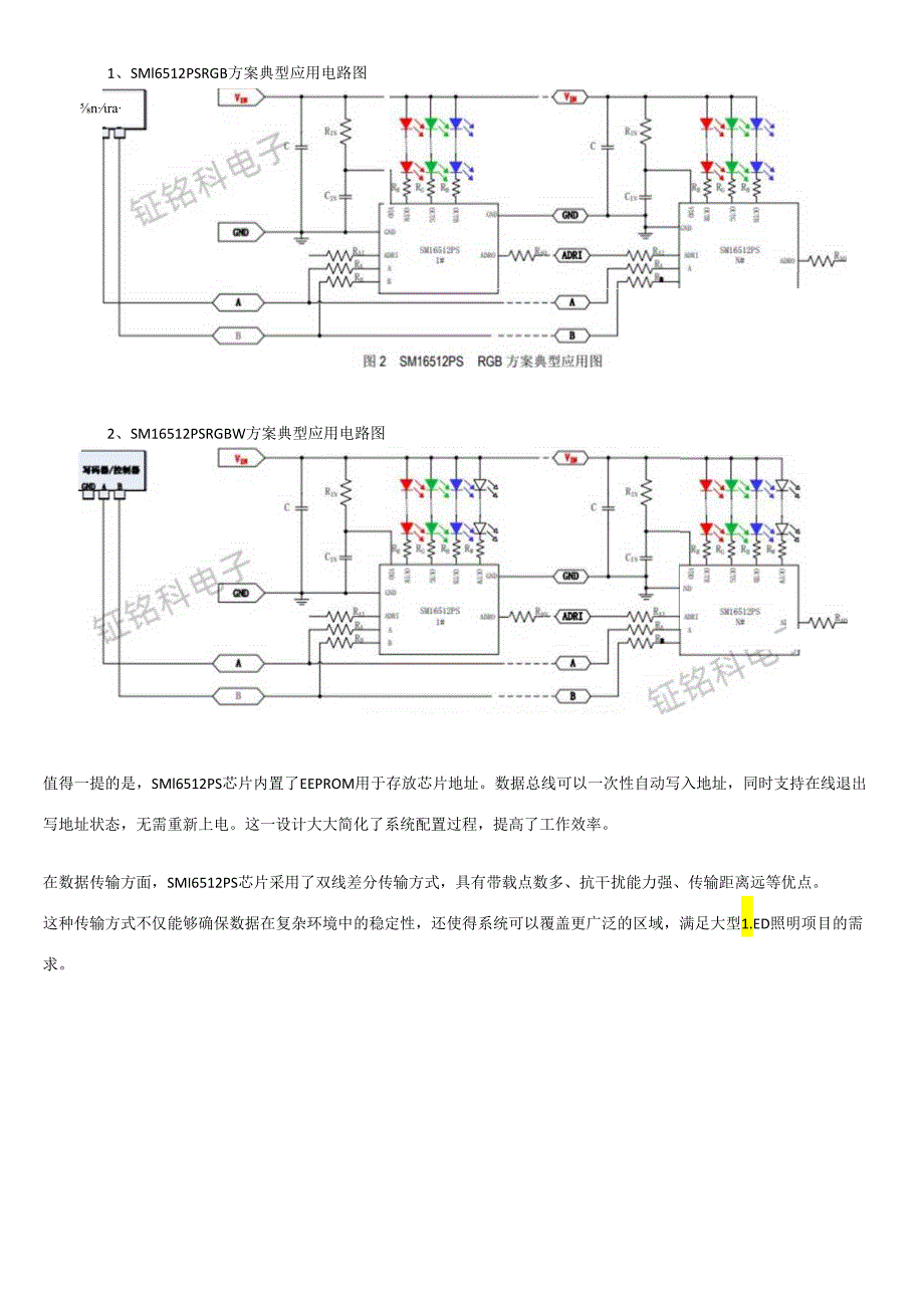 DMX512差分并联驱动芯片SM17500P、SM18500PPS、SM16512PPKPS.docx_第3页