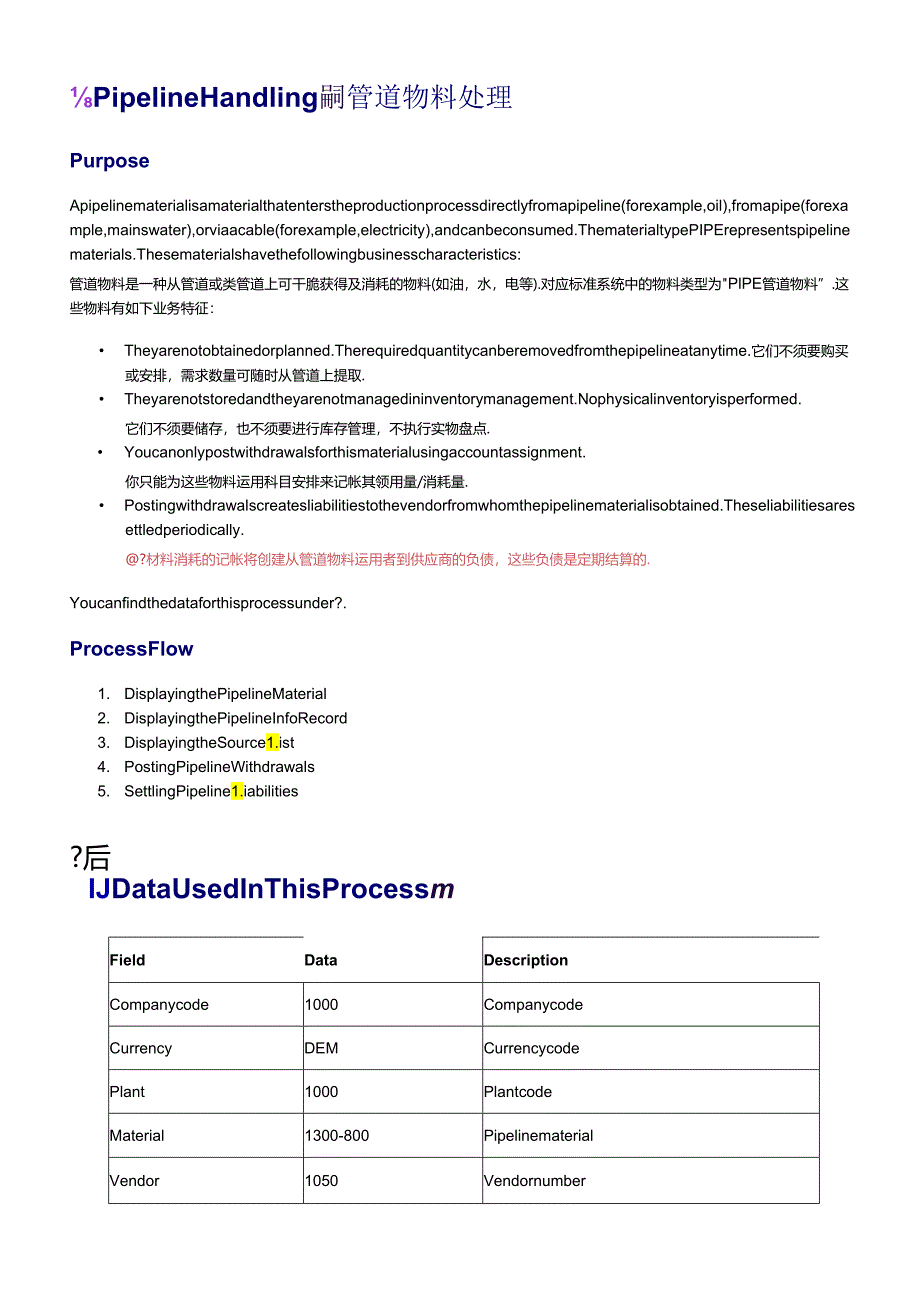 306.管道物料处理.docx_第1页