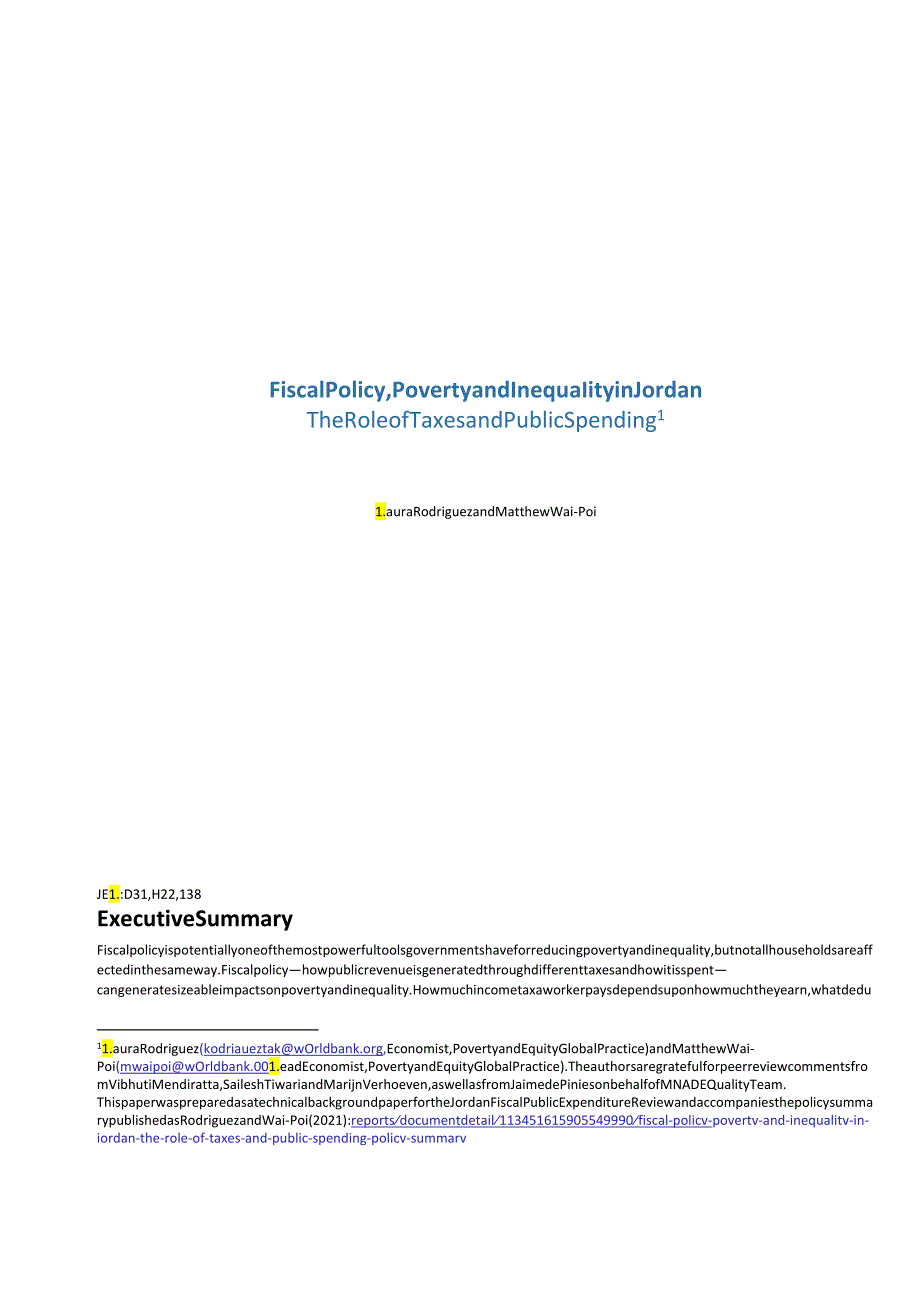 世界银行-约旦的财政政策、贫困和不平等：税收和公共支出的作用（英）-2024.3_市场营销策划_20.docx_第3页