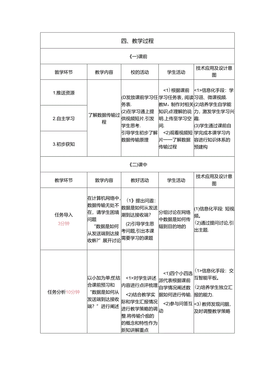 计算机网络技术基础教程 教案-教学设计 单元4.1 传输介质.docx_第3页