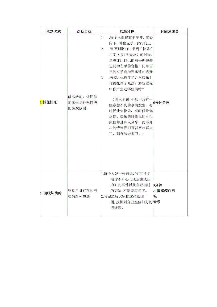 《情绪ABC》教案 心理 健康八年级全一册.docx_第2页