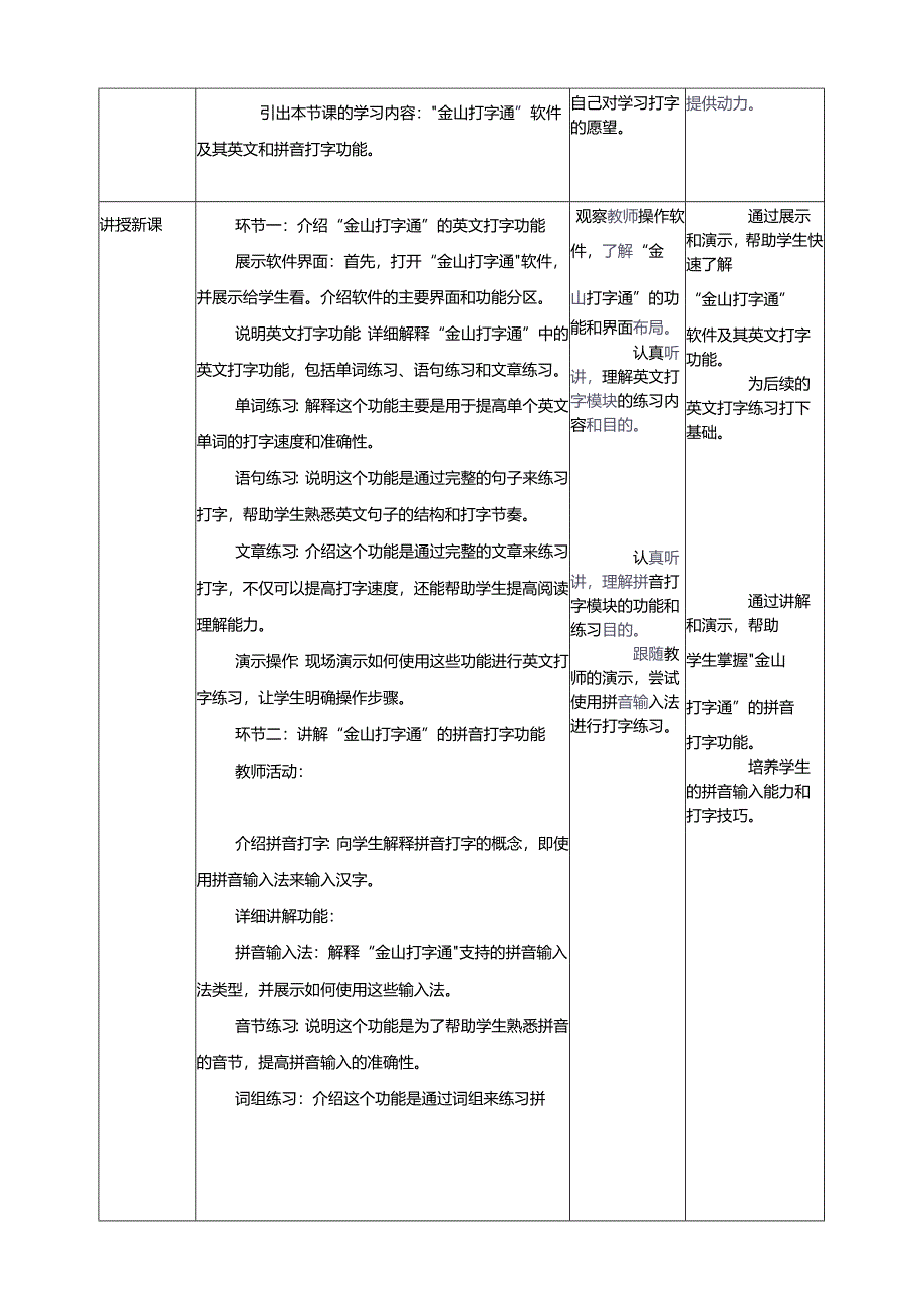 第8课 用键盘打字 教案3 三上信息科技黔教版.docx_第2页