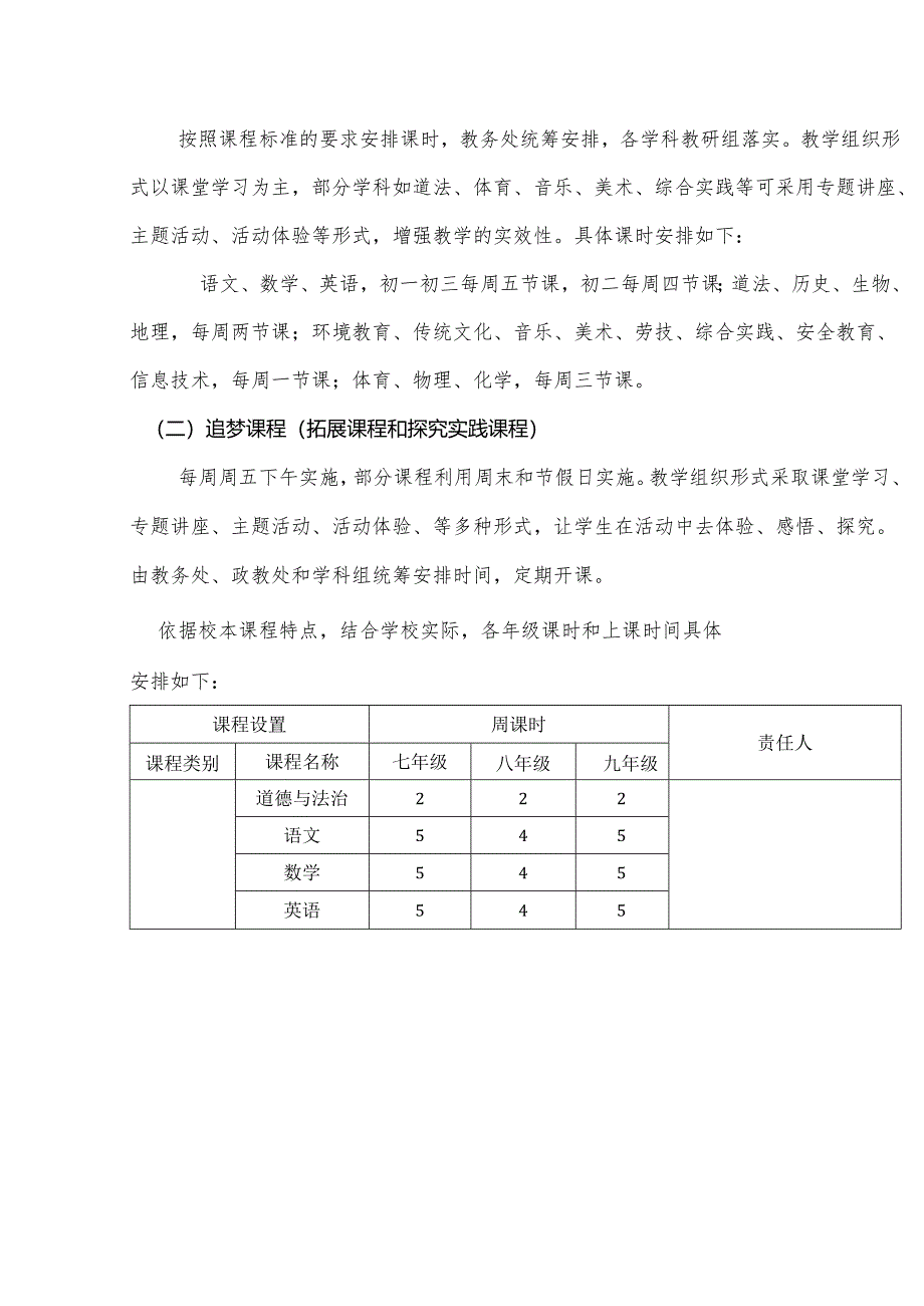 中学2024-2025学年课程规划计划.docx_第2页