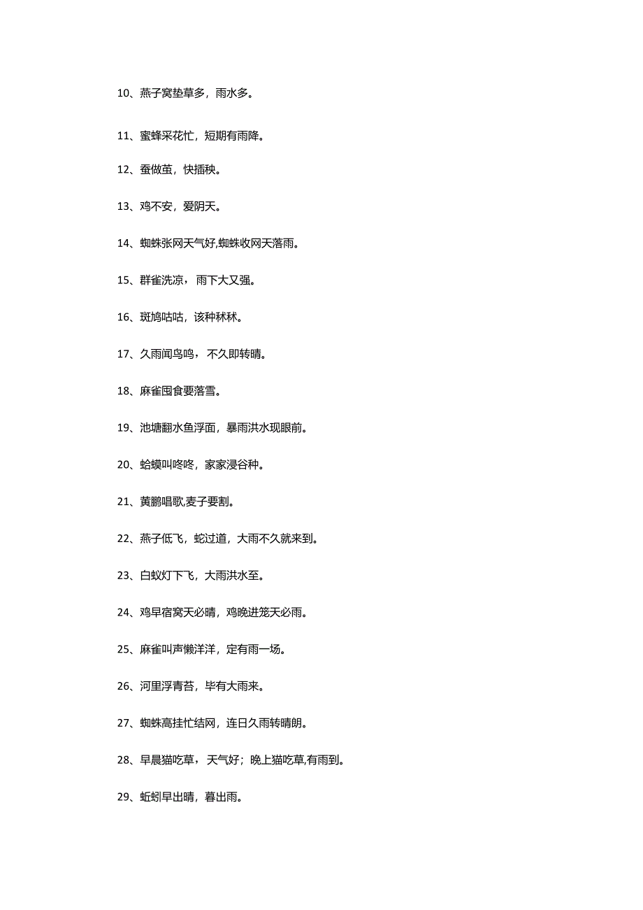 2024年动物预报天气的谚语.docx_第2页