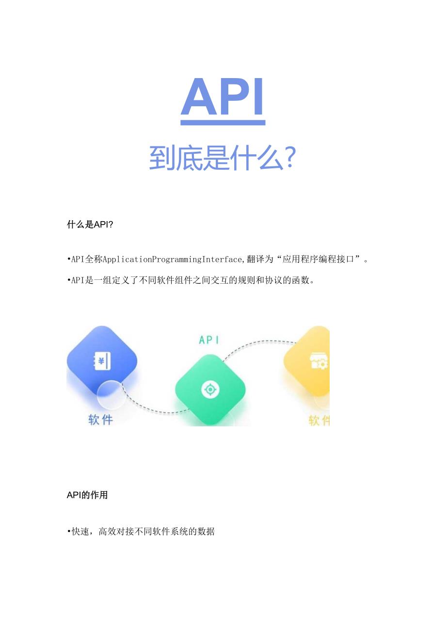 API入门 - ERP软件与其他软件对接指南.docx_第1页