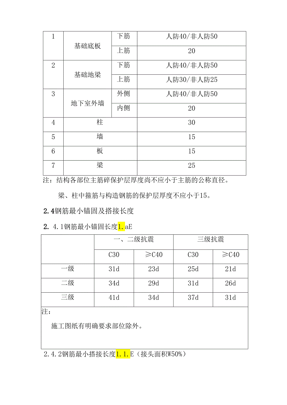 钢筋施工方案经济适用房人防工程.docx_第3页