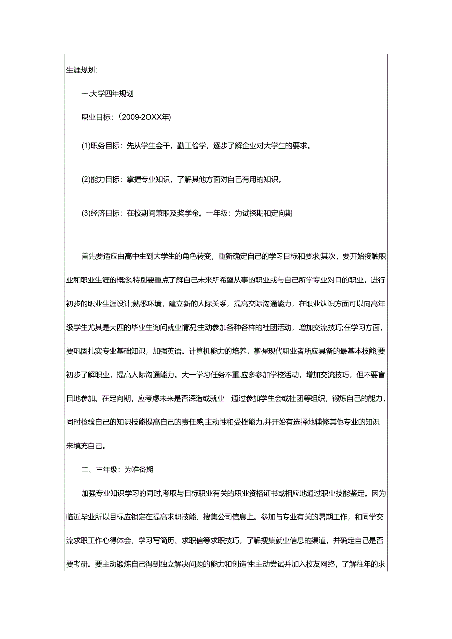 2024年动画专业职业生涯规划.docx_第2页