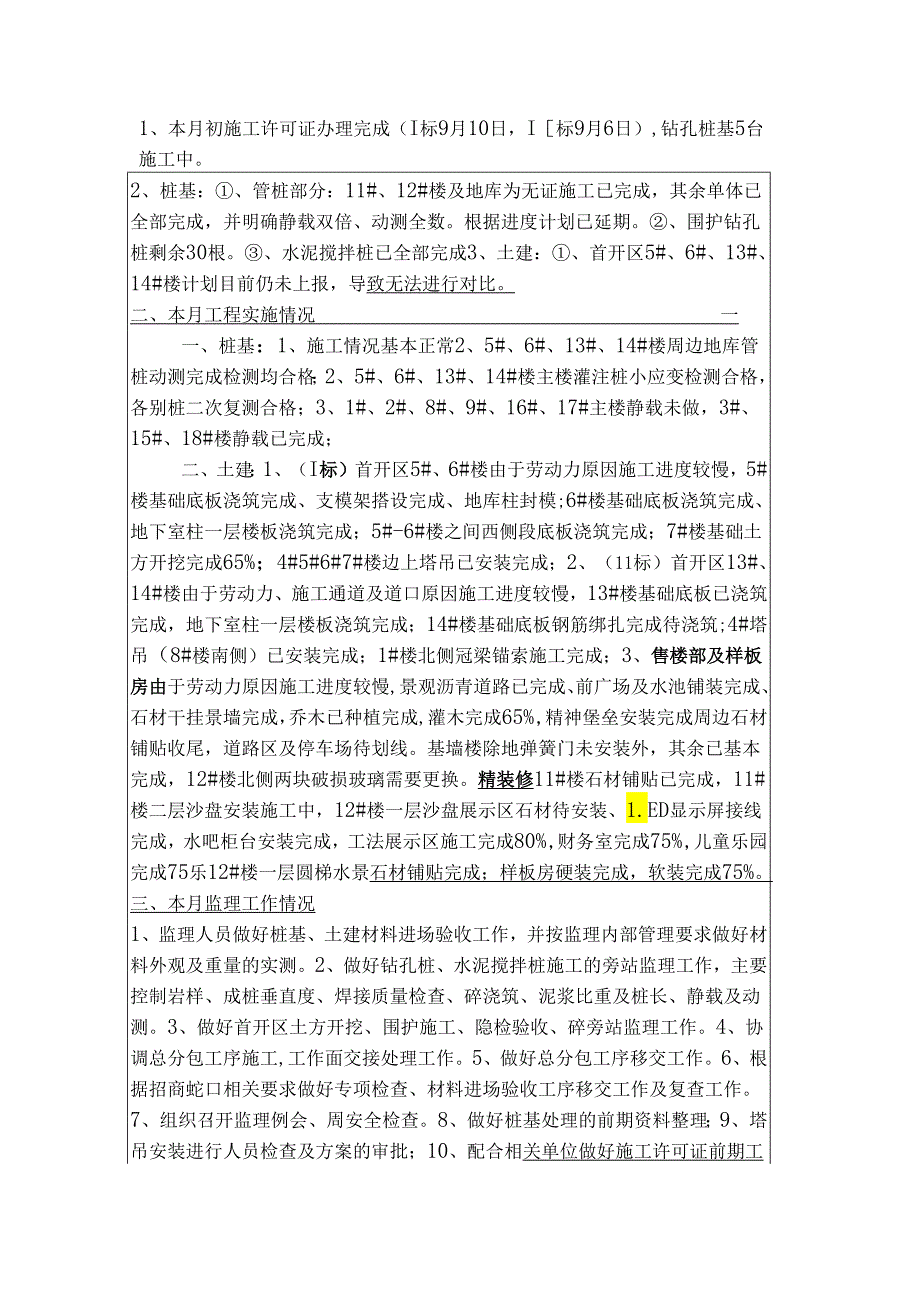 [监理资料]监理月报(27).docx_第2页