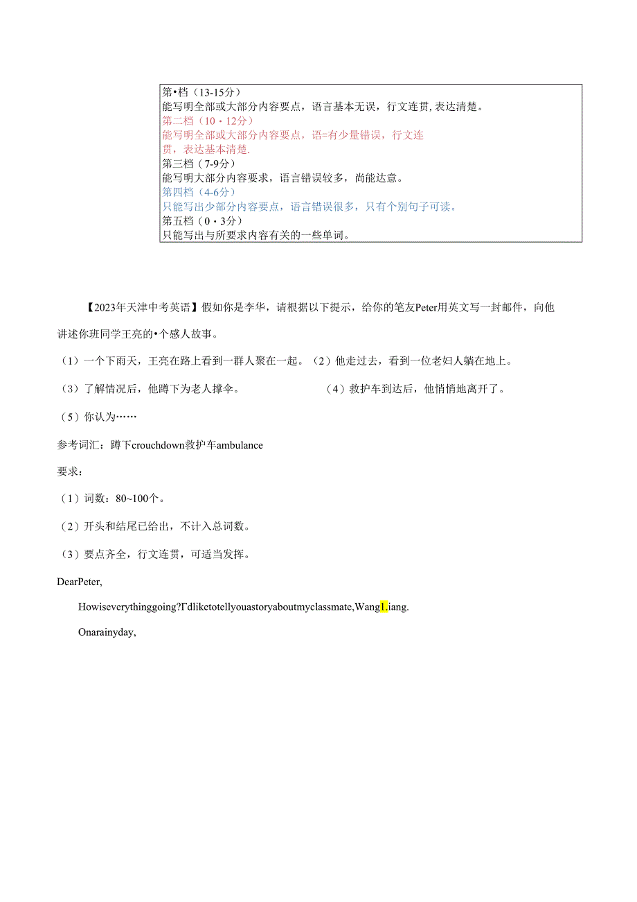 易错点14：书面表达（天津专用）解析.docx_第2页