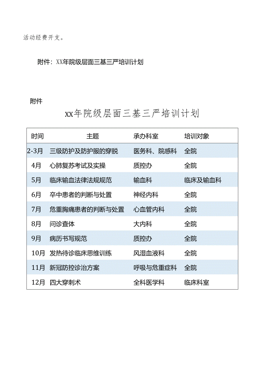 三基三严培训考核与管理工作实施方案.docx_第3页