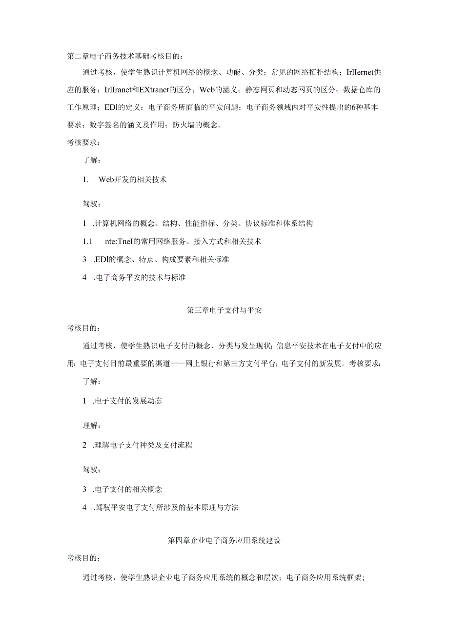 3616《电子商务与网络营销》考纲.docx_第3页