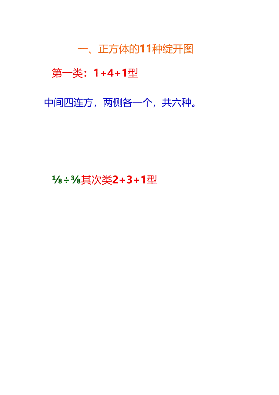 3-07第三单元正方体展开图找对面.docx_第1页