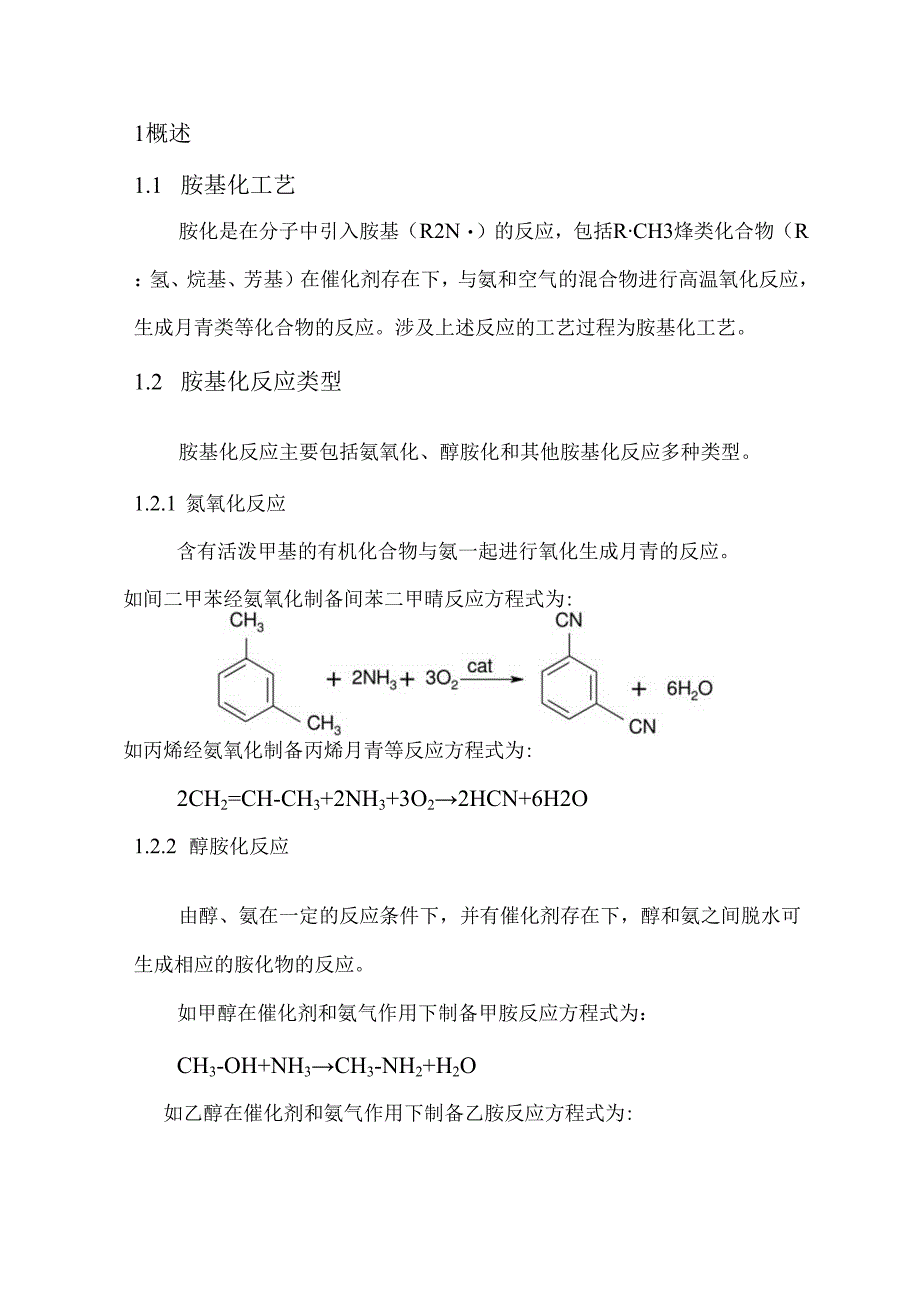 胺基化工艺安全控制设计指导方案.docx_第3页