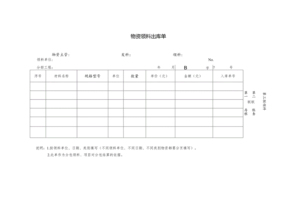 物资领料出库单.docx_第1页