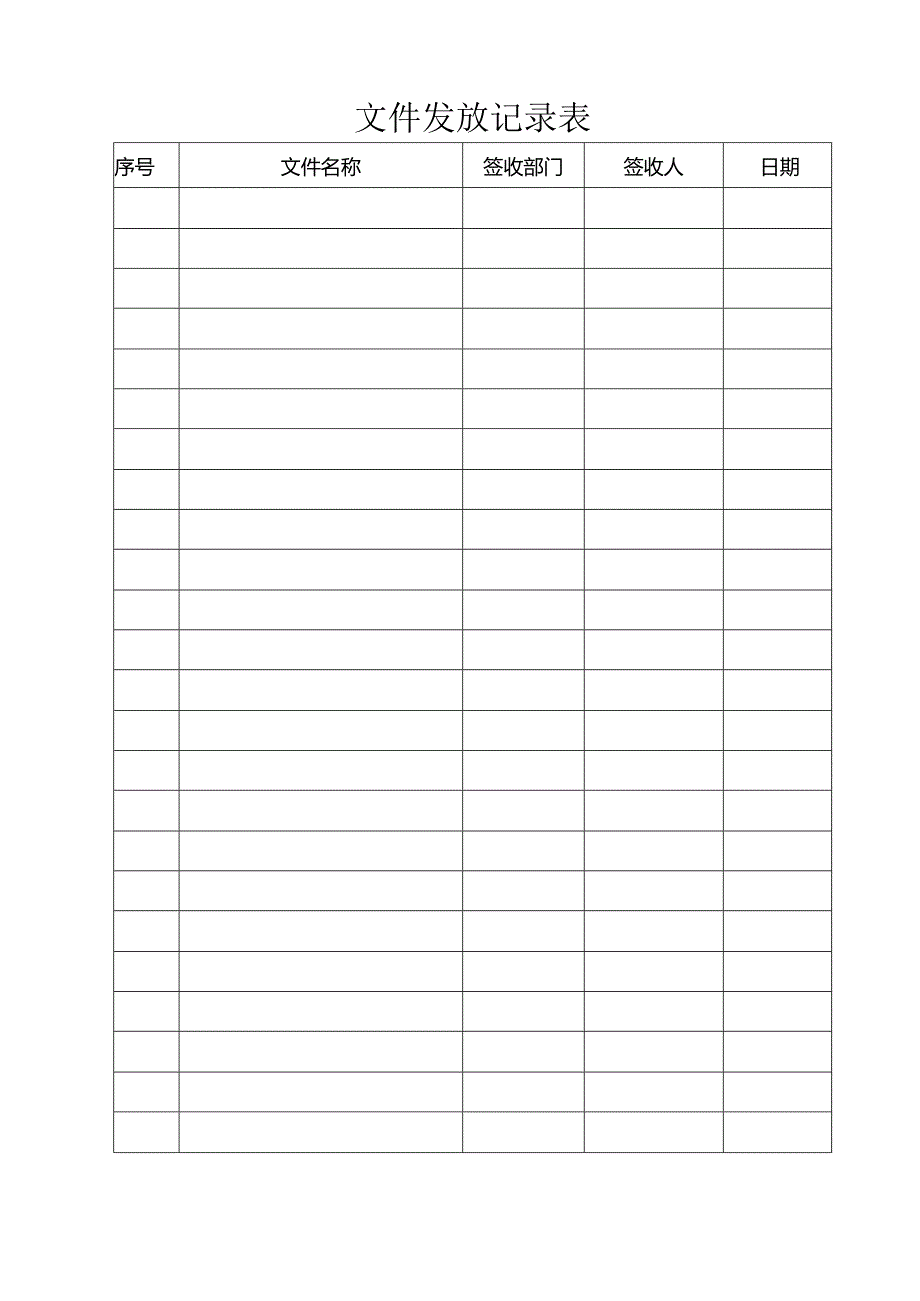 文件发放记录表.docx_第1页