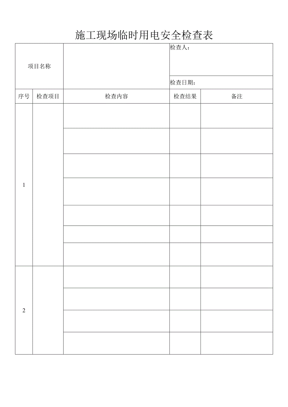 配电箱每日检查记录表.docx_第2页