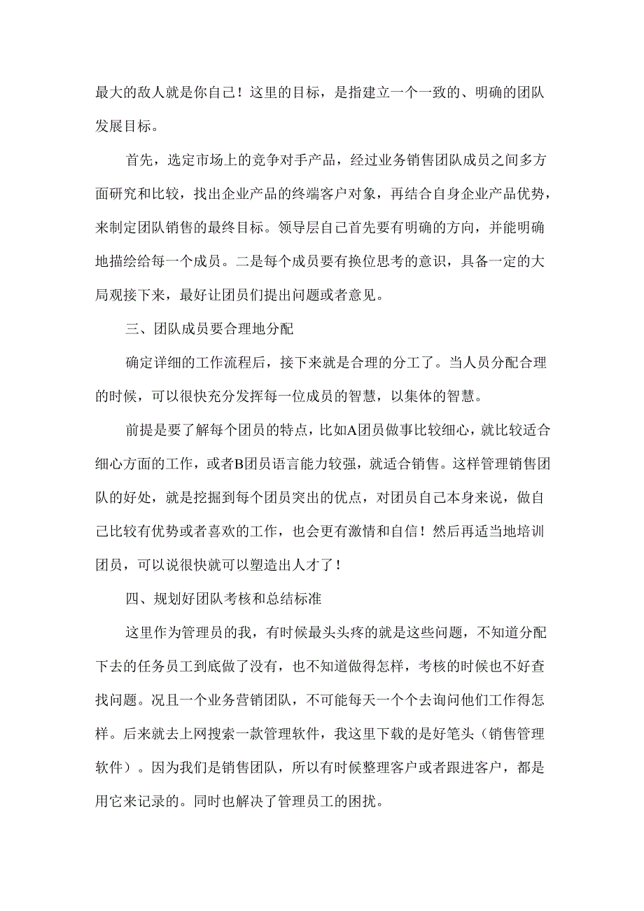 销售团队管理经验技巧.docx_第2页