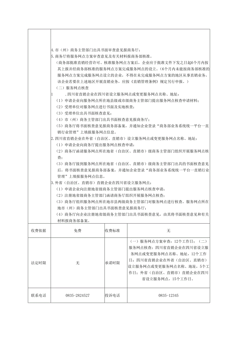 直销企业服务网点方案审查和服务网点核查办事指南.docx_第3页