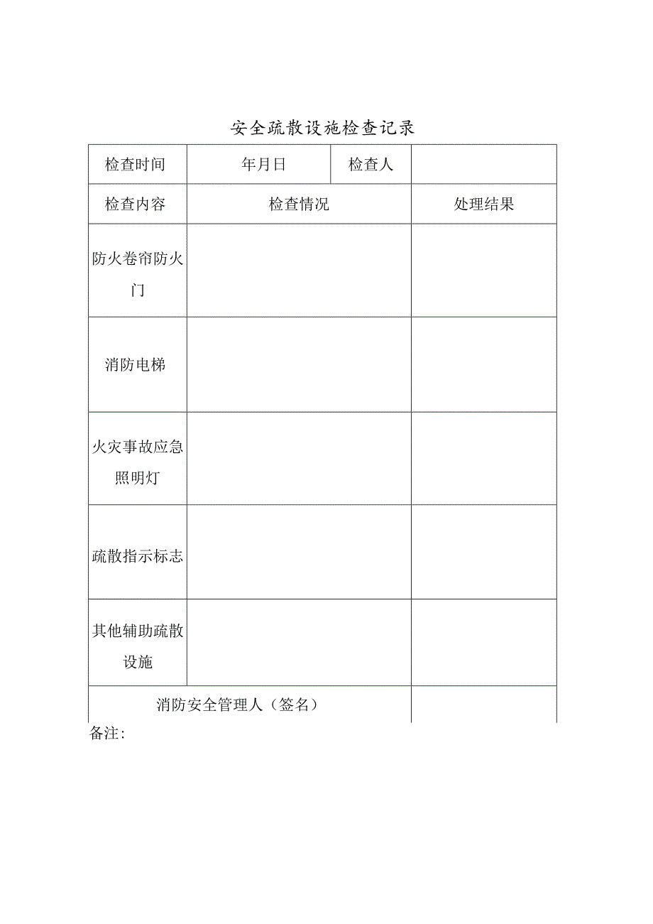 01安全疏散设施检查记录（半个月一次）.docx_第3页