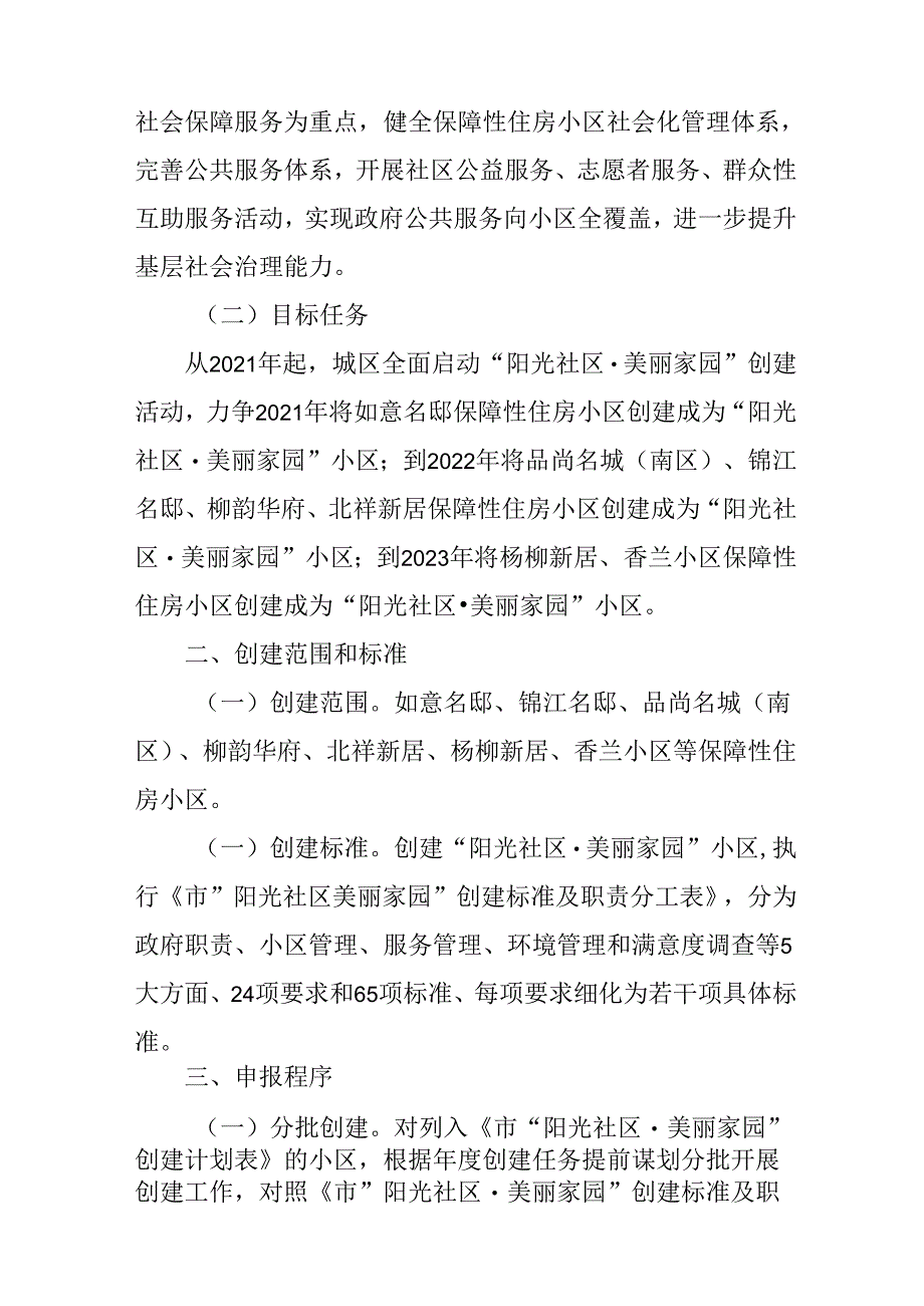 关于新时代“阳光社区美丽家园”创建活动方案.docx_第2页