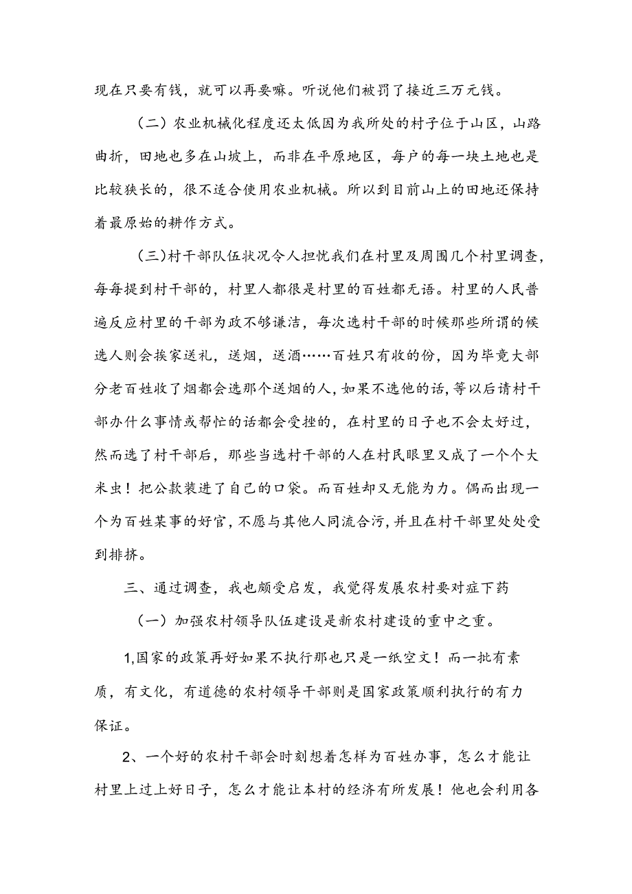 新农村建设实践报告.docx_第3页