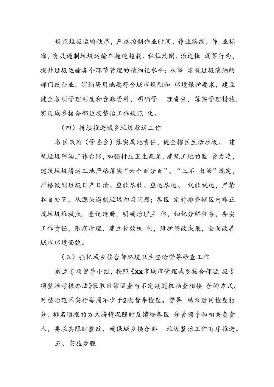 XX市城乡接合部垃圾（含建筑垃圾、生活垃圾）专项整治方案.docx_第3页