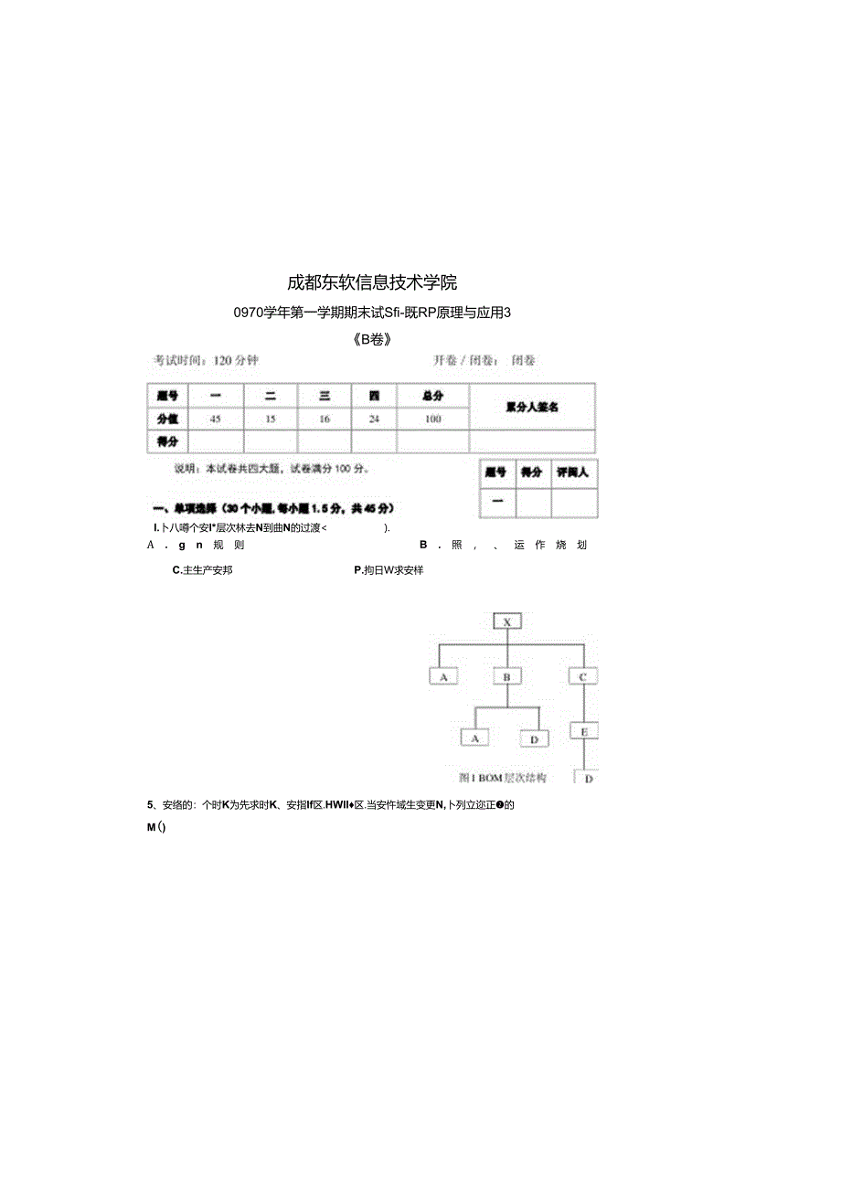 ERP原理与应用__B卷(08客户关系 08财务)8.docx_第2页