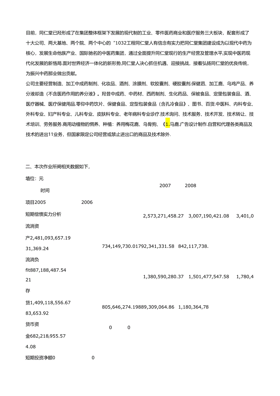 Bevzaqc电大财务报表分析第一次作业答案.docx_第2页
